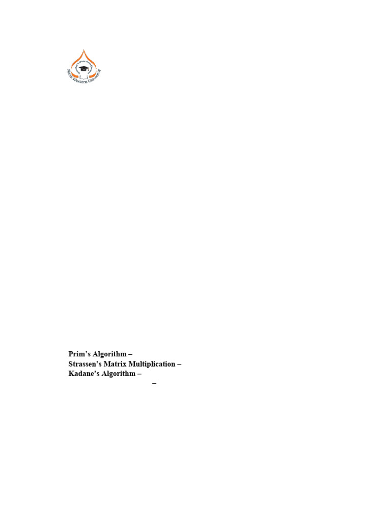 Assignment Fall-2025 CSE-2203 Algorithms | PDF | Algorithms | Dynamic ...