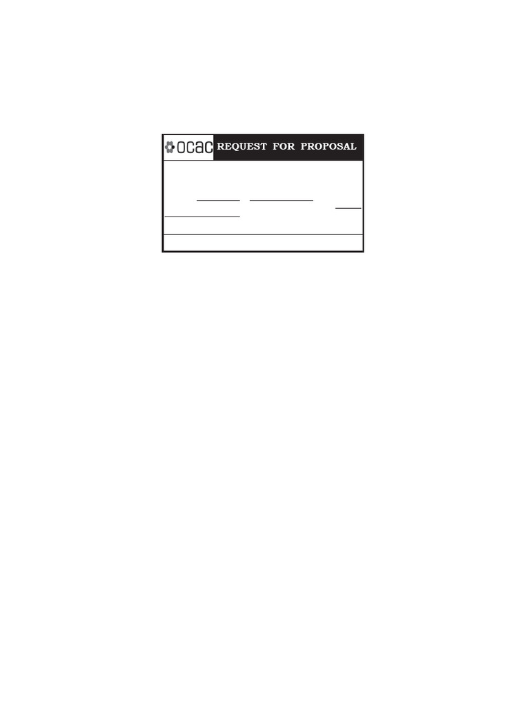(RFP) Swdev e Gov | PDF