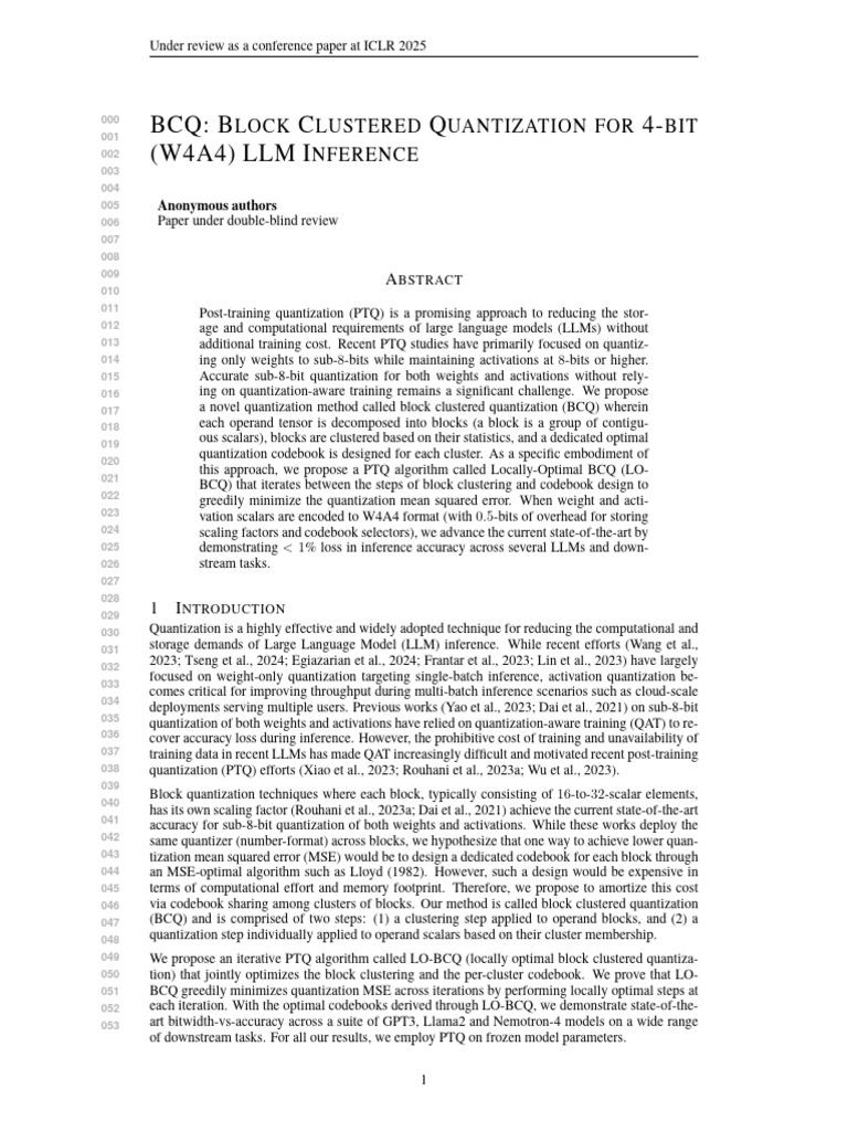 BCQ Block Clustered Quan | PDF | Computational Science | Computer ...