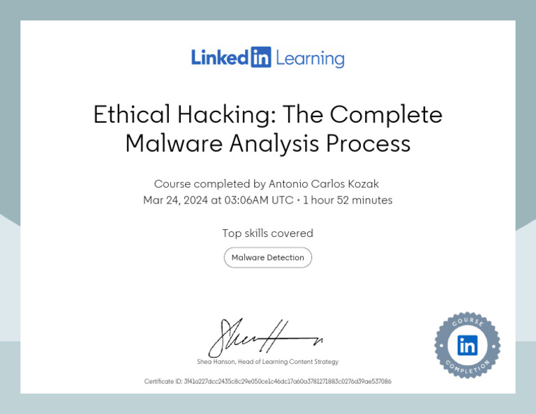 Complete Malware Analysis Course | PDF