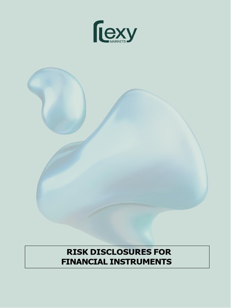 Global Risk Disclosures For Financial Instruments | PDF | Derivative ...