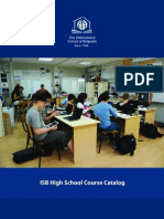 ISB High School Course Catalog