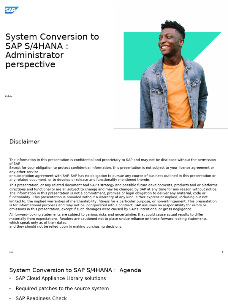SAP S/4HANA System Conversion Guide | PDF | Cloud Computing | Computing
