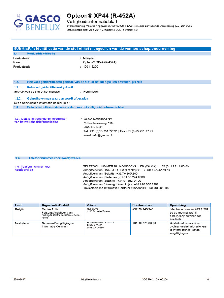 VHB R452A NL v4 | PDF