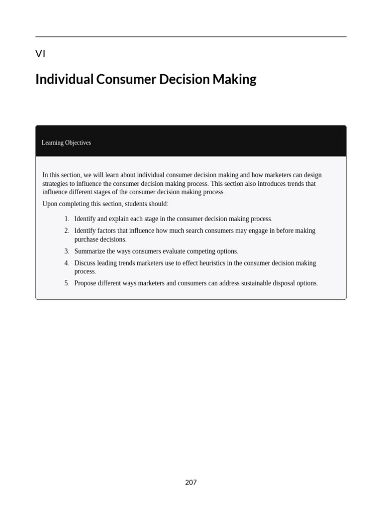 Consumer Decision Making Strategies | PDF | Consumer Behaviour | Marketing