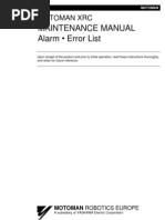 Download Maintenance Manual-Alarm  Error List XRC MRS51020 by Johan Zraghoz SN93765067 doc pdf