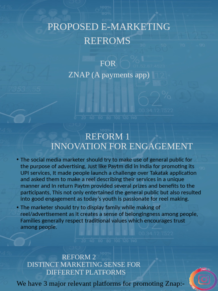 Proposed E-Marketing Refroms | PDF