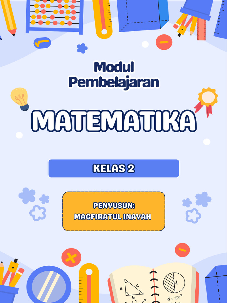 Modul Ajar Matematika SD Kelas II 2025 | PDF