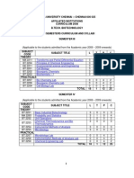 Biotech 4th Sem Lesson Plan