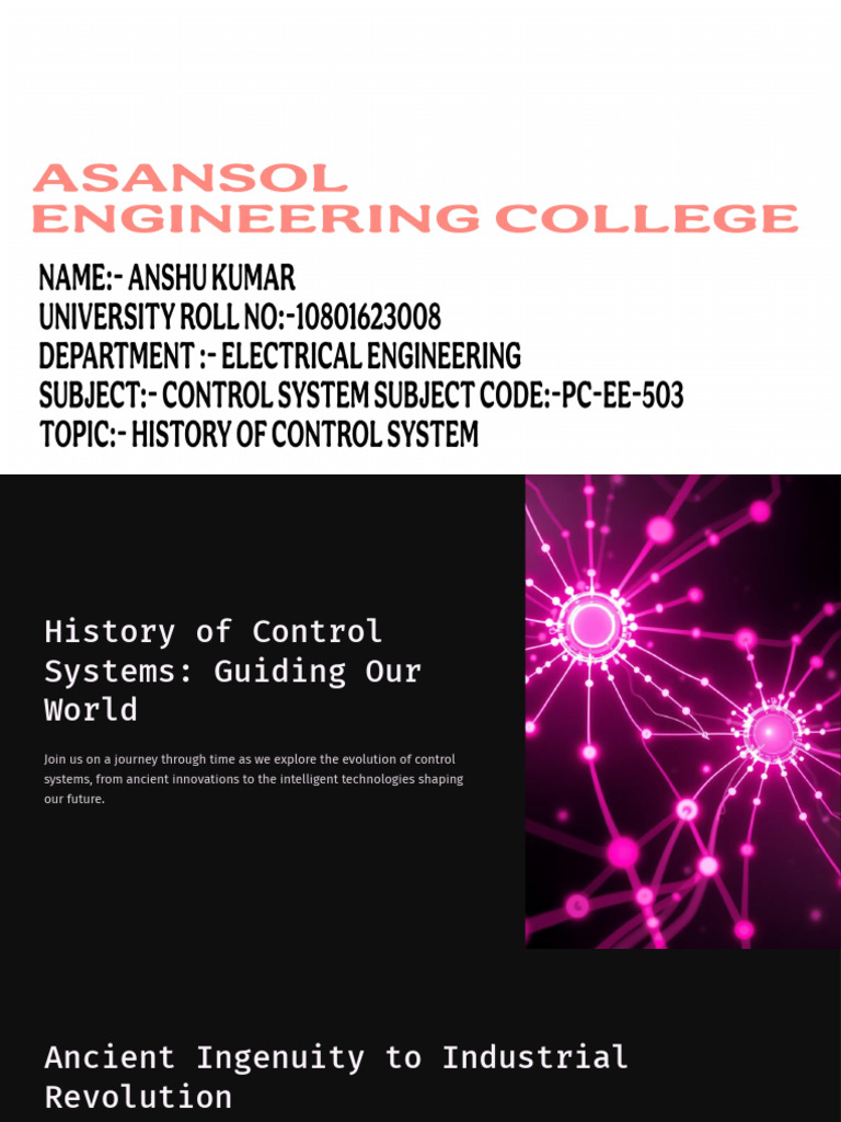 10801623008... - Anshu Kumar | PDF | Automation | Control Theory