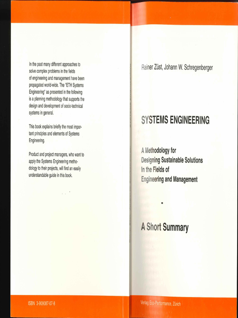 Systems Engineering Methodology Guide | PDF | Systems Engineering ...