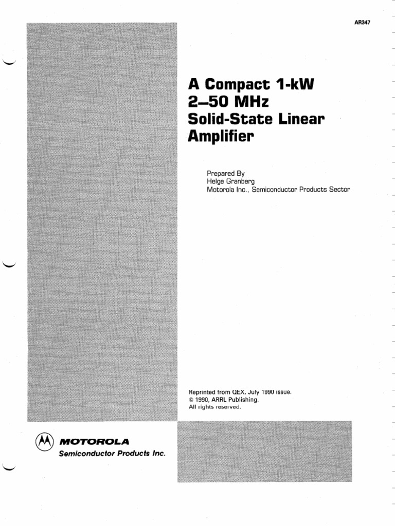 AR347 Application Note | PDF