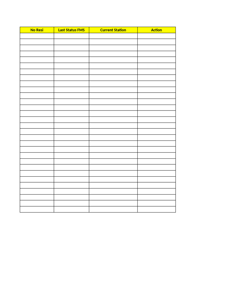 Template Req Status - OTM | PDF