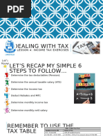 PAYE Tax Calculation Guide 2025 Uganda | PDF | Taxation | Payments