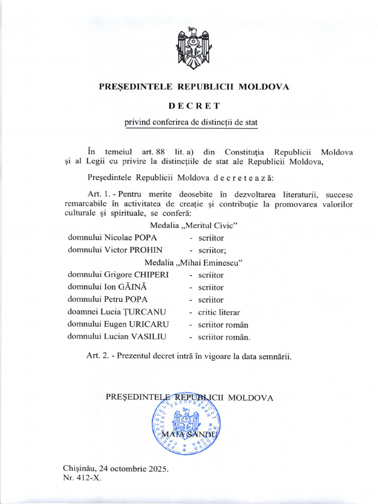 Decret: Chiperi | PDF