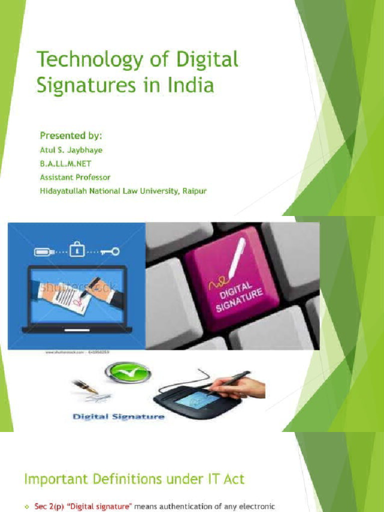 Digital Signatures | PDF