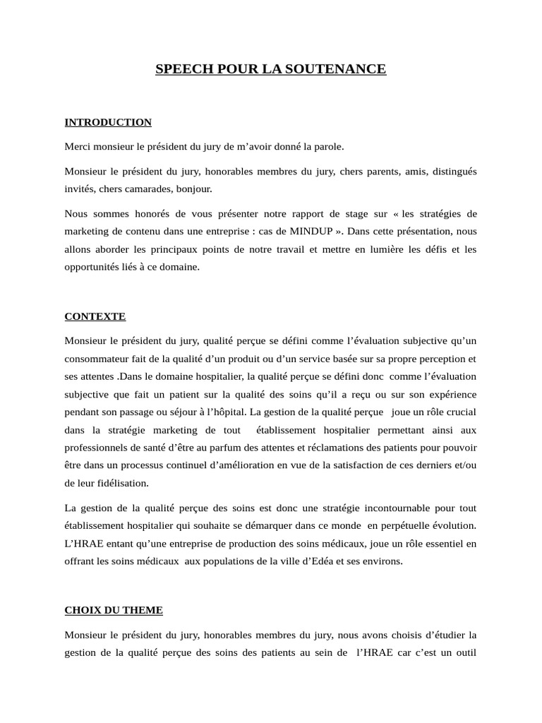 Gestion de la qualité perçue en santé | PDF | Commercialisation | Hôpital