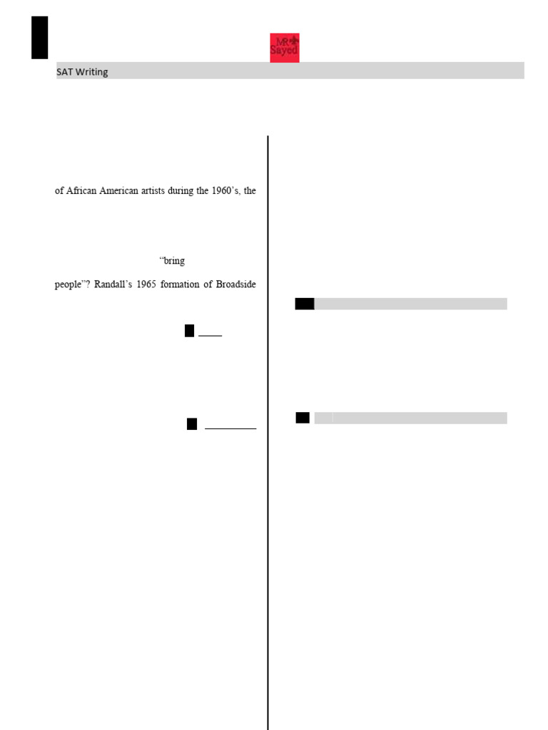 Broadside Press and the Black Arts Movement | PDF | Poetry | Writing