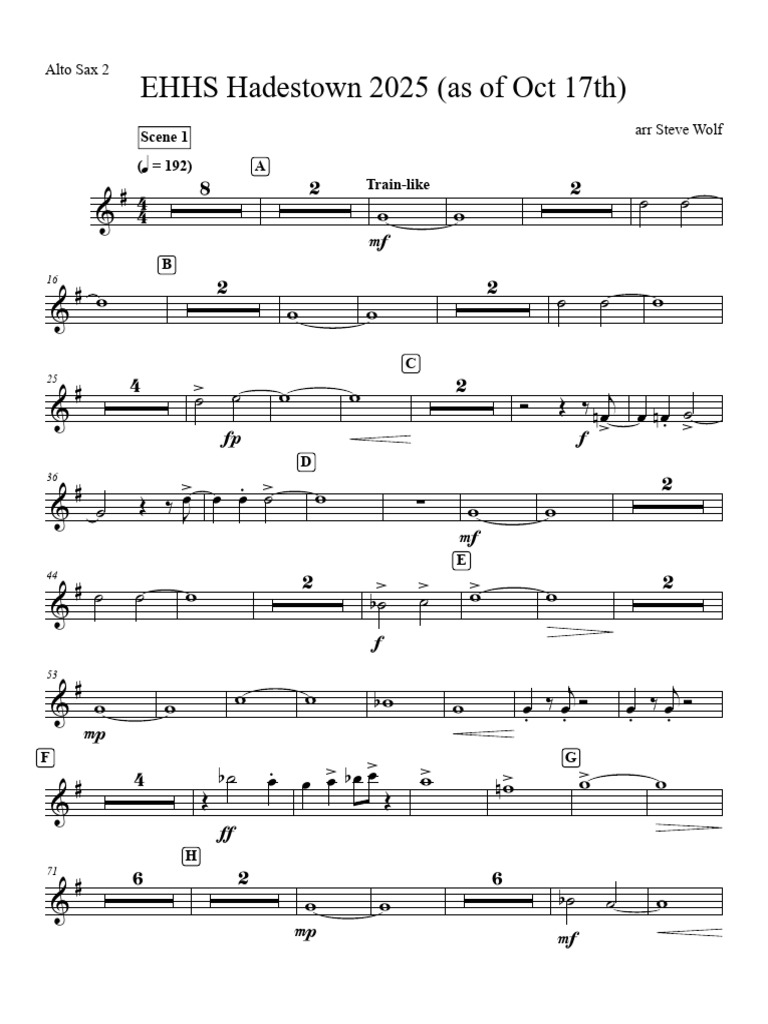 Hadestown 2025 Performance Script | PDF