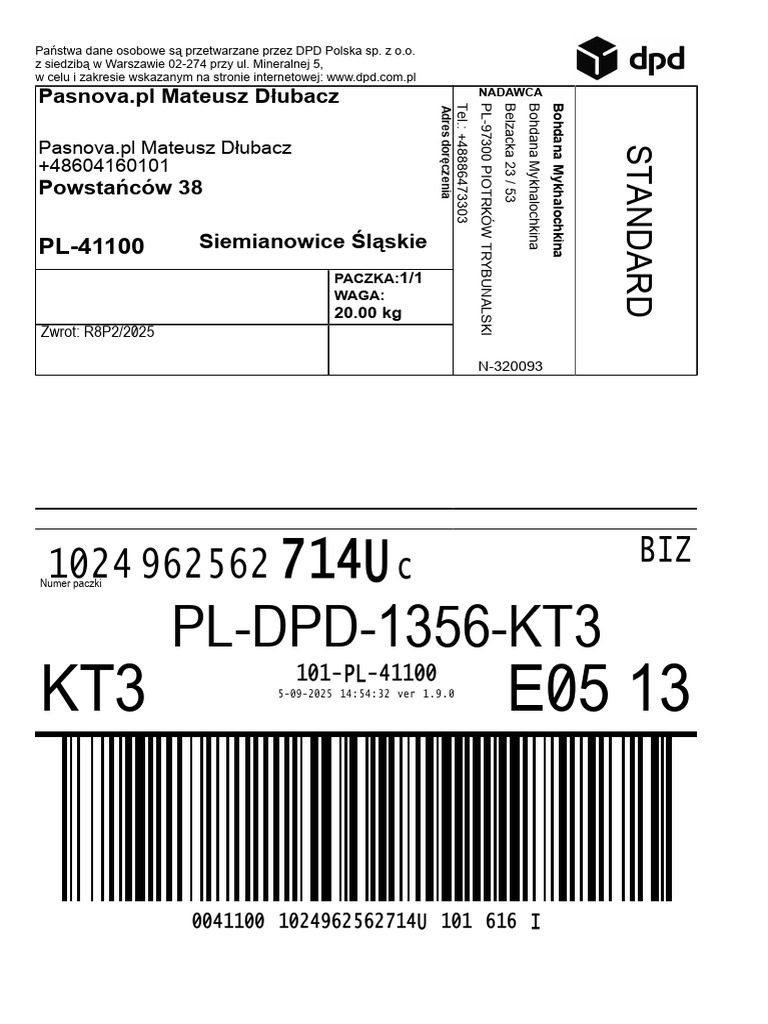 Return Label | PDF