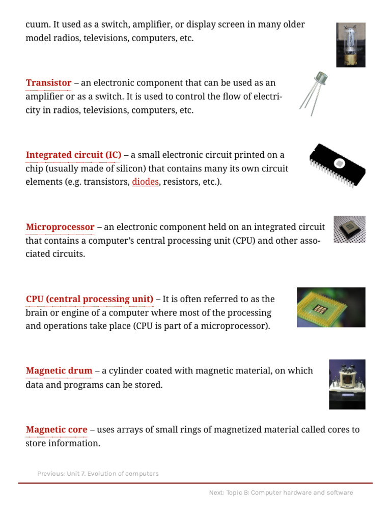 Evolution of Computer Generations | PDF | Computer Memory | Read Only ...