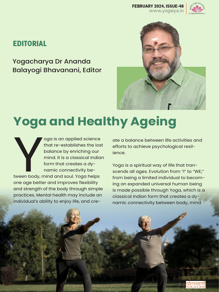 Yoga for Healthy Ageing Benefits | PDF | Diseases And Disorders
