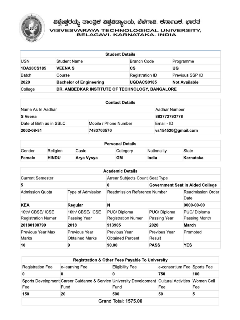 Veena Vtu | PDF