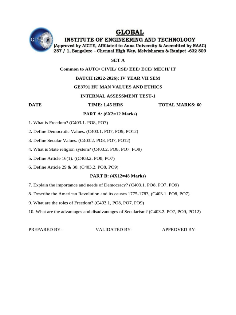 Iat 1 | PDF