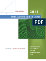 Data Controlling in Cloud