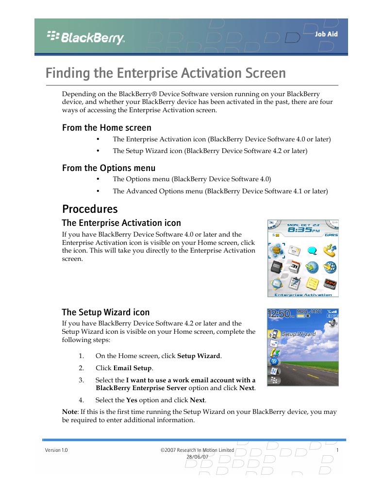Enterprise Activation | PDF | Business | Computers