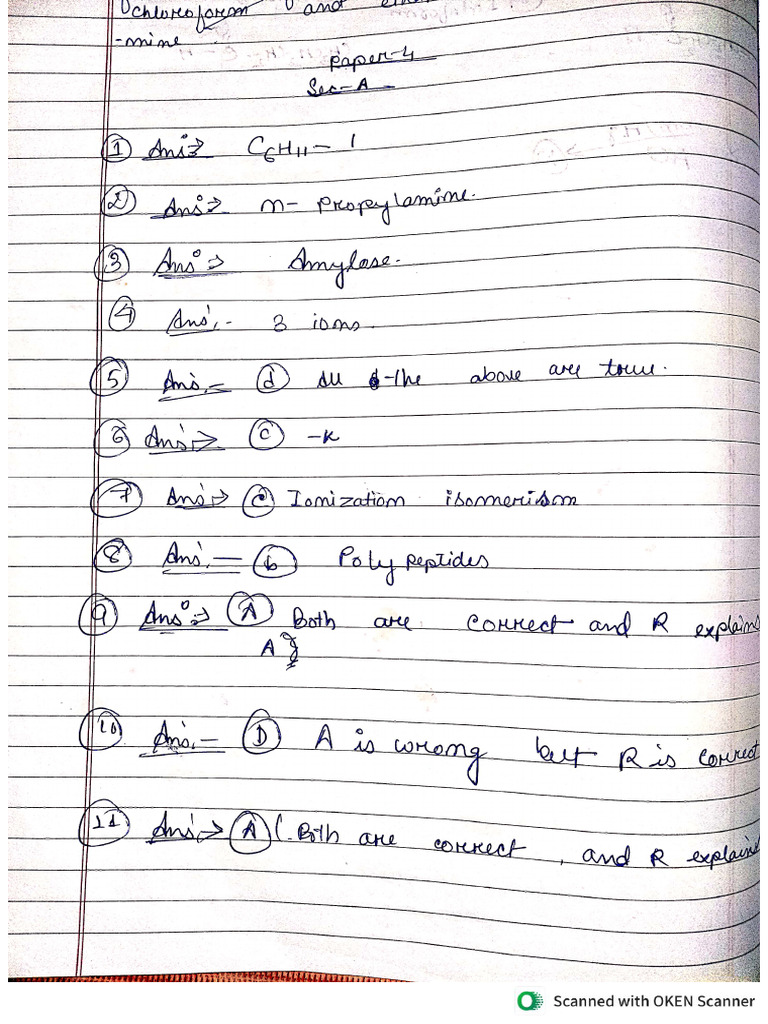 Model Paper - 4 | PDF