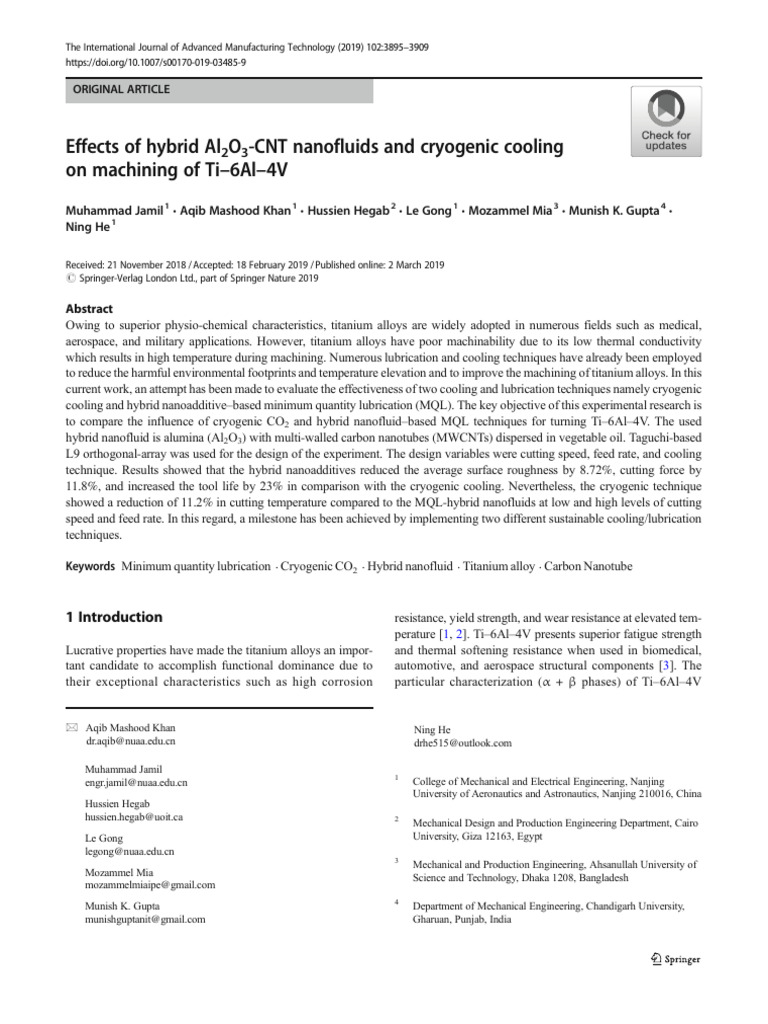 2019 - Jamil - Effects of Hybrid Al2O3-CNT Nanofluids and Cryogenic ...