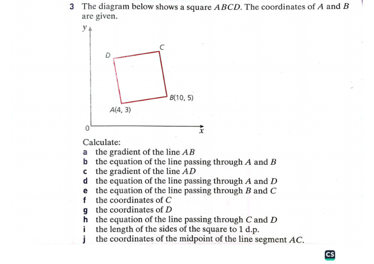 Straight Line Graph | PDF