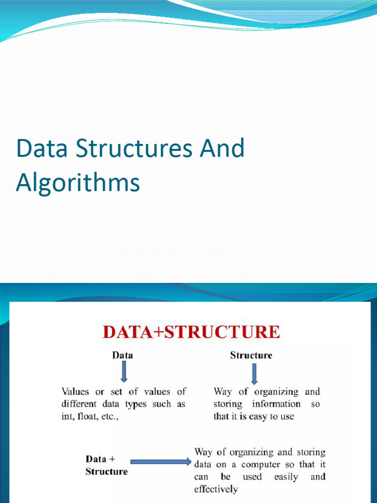 U1Data Structures and Algorithm | PDF