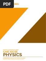 IGCSE Physics: Forces & Motion Notes | PDF | Velocity | Acceleration
