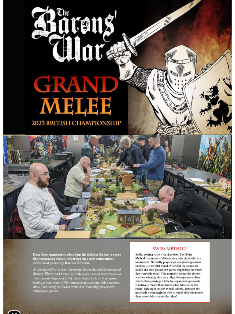 Barons War Grand Melee | PDF | Military | Conflicts
