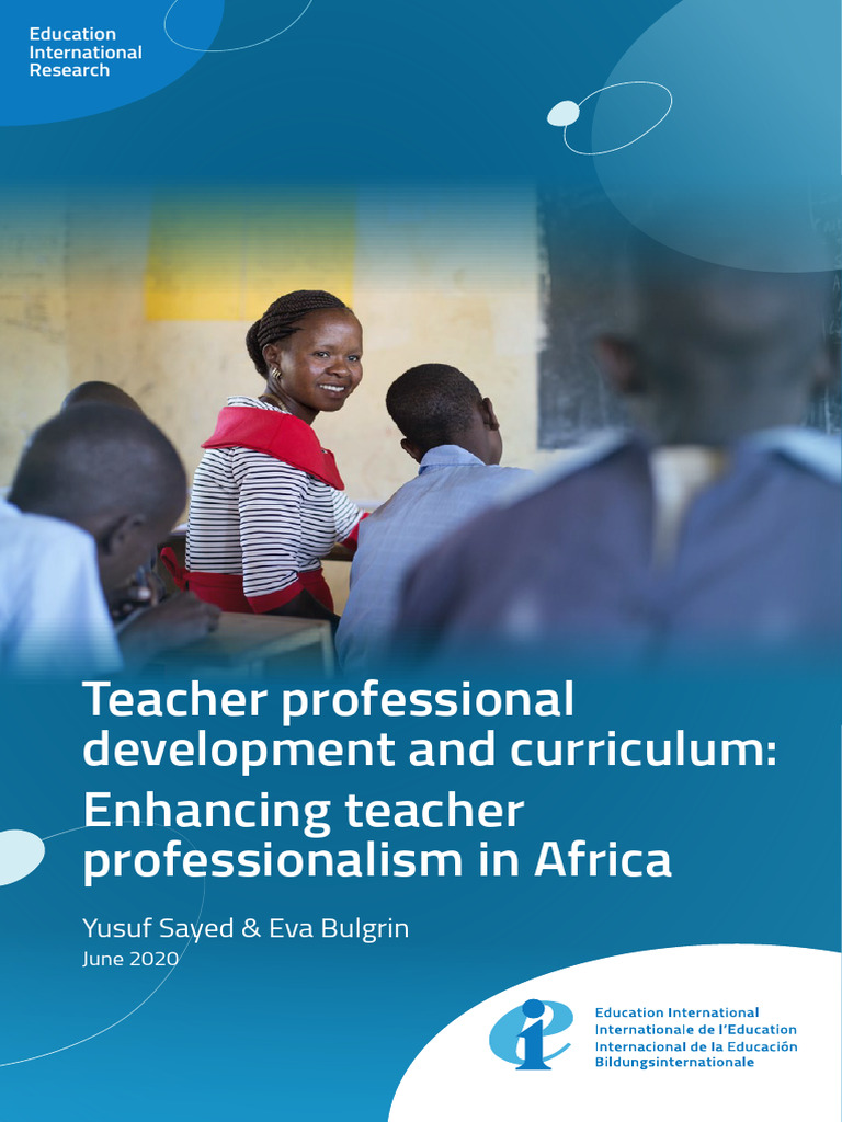 Teacher Professional Development and Curriculum Enhancing Teacher ...