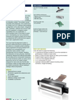 Components para impressora, com cabeças XAAR1001