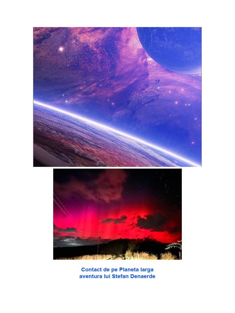 Contact de Pe Planeta Iarga - Aventura Lui Stefan Denaerde | PDF