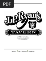 Download JP Ryans Menu by Cossin Media SN93776774 doc pdf