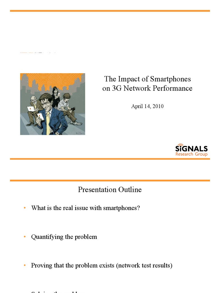 Smartphones' Effect on 3G Performance | PDF