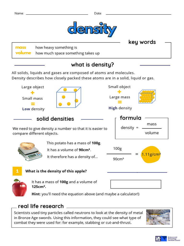Understanding Density: Concepts & Experiments | PDF | Density | Liquids