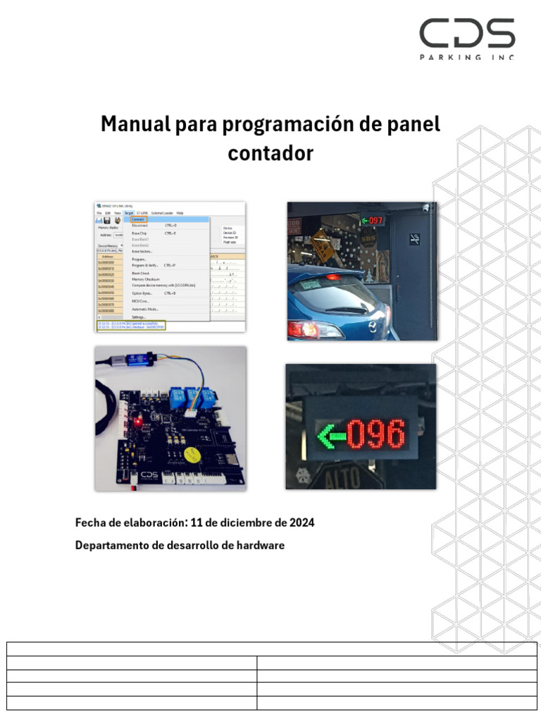 Programación de Panel Contador Vehicular | PDF | Dirección IP | Archivo ...