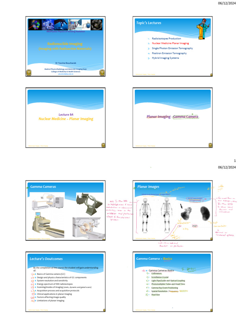 Radioisotope Imaging Basics and Techniques | PDF | Medical Imaging ...