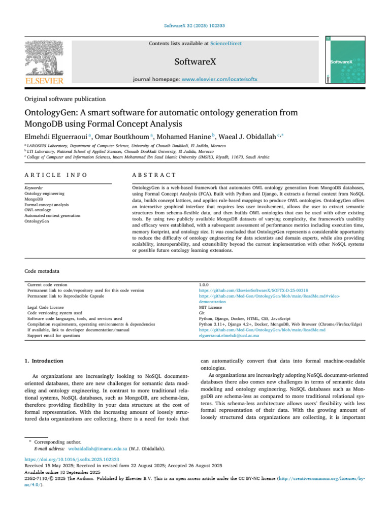 Automatic Ontology Generation Tool | PDF | Ontology (Information ...