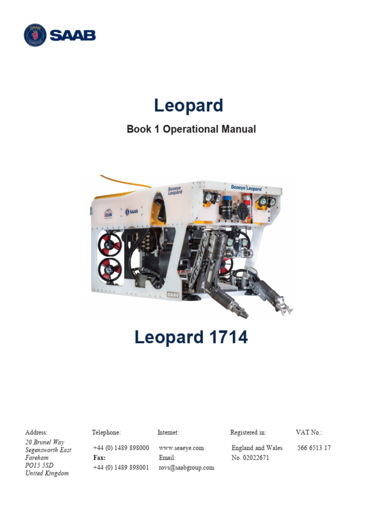 Leopard 1714 Operational Manual | PDF | Electromagnetic Compatibility