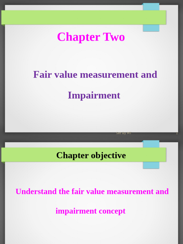 Fair Value Measurement and Impairment Guide | PDF | Fair Value ...