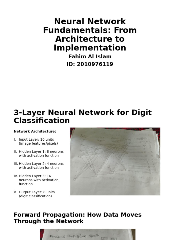 4 Forward and Backward Propagation | PDF