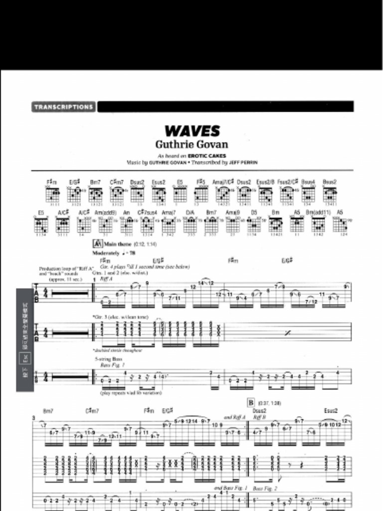 Guthrie Govan - Waves | PDF
