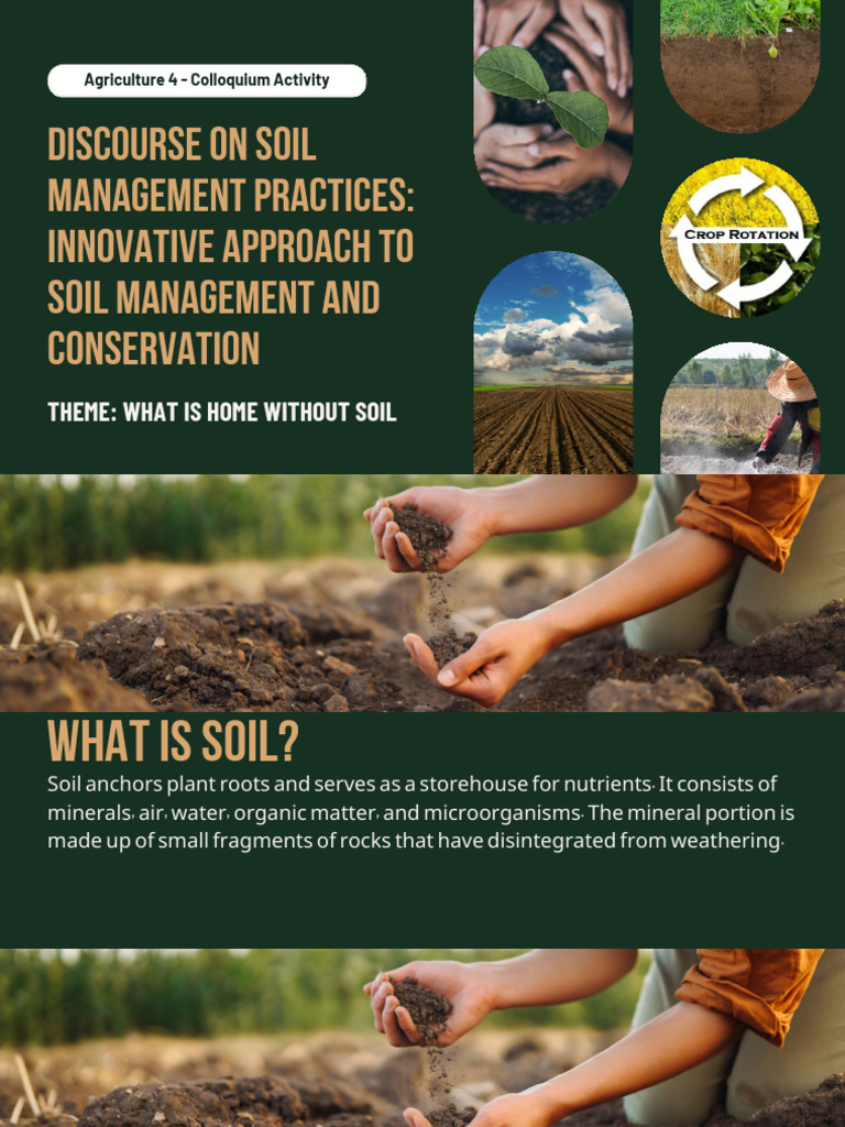 Innovative Soil Management Practices | PDF | Soil | Agriculture